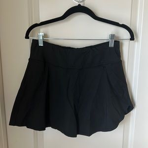 Shein Black Tennis Skort Size Large